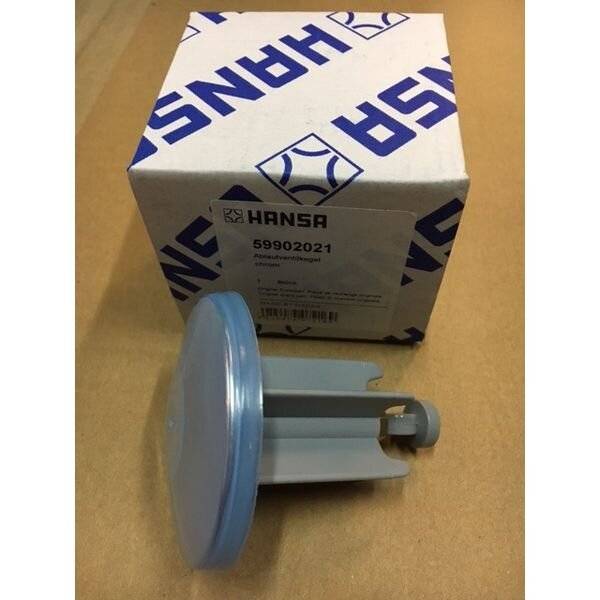 Hansa Stopfen Ablaufgarnitur, Durchmesser 63mm, Chrom, 59902021-2