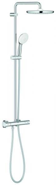 GROHE 26670001 Duschsystem Tempesta System mit Thermostat-Brausebatterie chrom-3