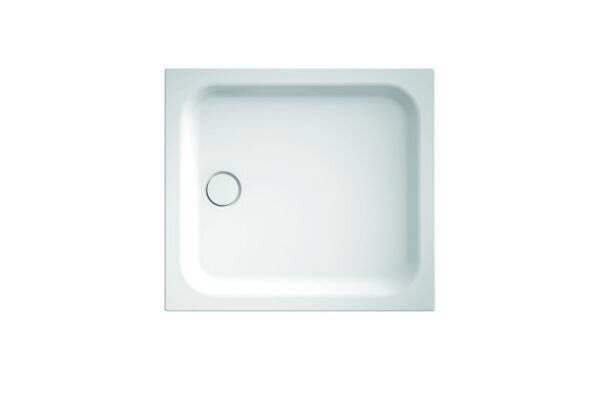 Bette Supra Duschwanne Weiß 1100x750x65/30mm Rechteck Unterbau GT-Stahl