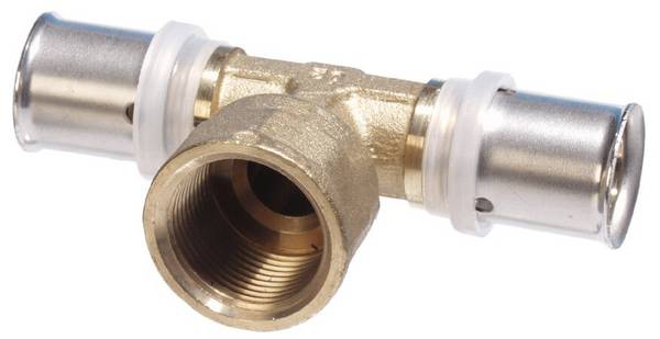 ZEWOTHERM Press-T-Stück PREMIUM Abgang IG 26 - 3/4" - 26 VPE 5 Stück
