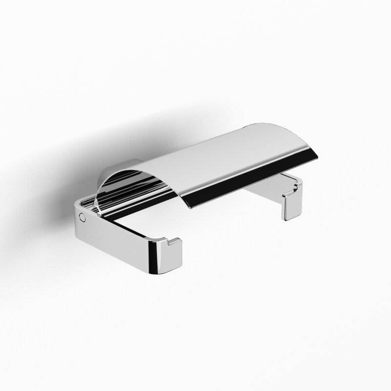 concept Papierrollenhalter concept 200 STYLE 010-7838 mit Deckel, hochglanz-verchromt-1