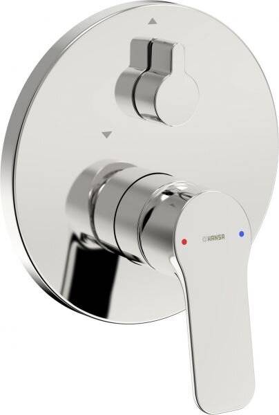 HANSA Einhebelmischer FM-Set f. Wafü/Br. 8055 Ros. rund chrom-0