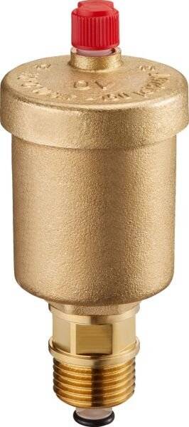 Oventrop Schnellentlüfter mit Absperrautomatik DN 20, 3/4" Außengewinde, PN 10, Messing, 1088306-3
