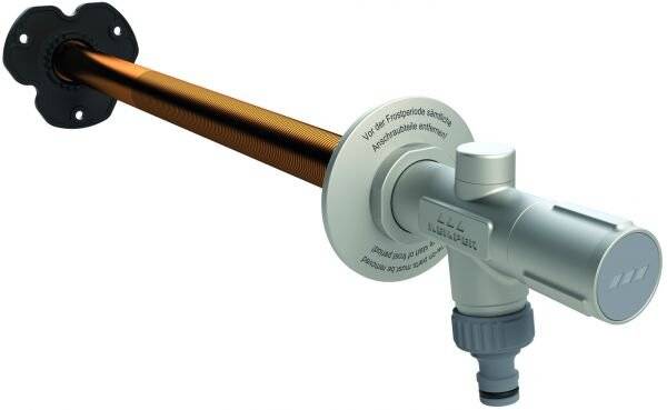 Kemper Frosti Außenarmatur frostsicher, Bausatz 150-415mm, mit Griff, DN 20, PN 16, Figur 578 00-1