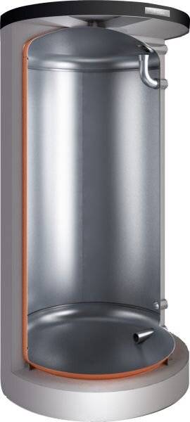 Bosch Thermotechnik Pufferspeicher STORA 500L, silber BH500-61B 500 l, 1755 mm, 1912 850 mm-4