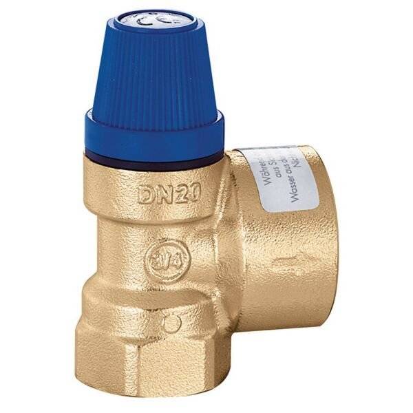 CALEFFI 531560 Membran-Sicherheitsventil 531 3/4Zoll, 6 bar 3/4Zoll, 6 bar-3
