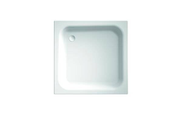 Bette Quinta Duschwanne Weiß 800x800x150/30mm Rechteck GT-Stahl