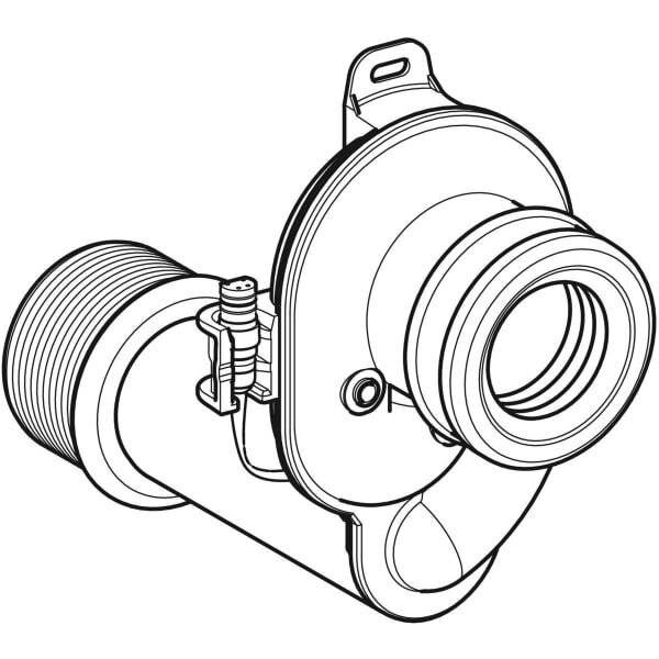 Geberit Urinalgeruchsverschluss mit Sensoren, Kunststoff, DN 50, 244921001-3