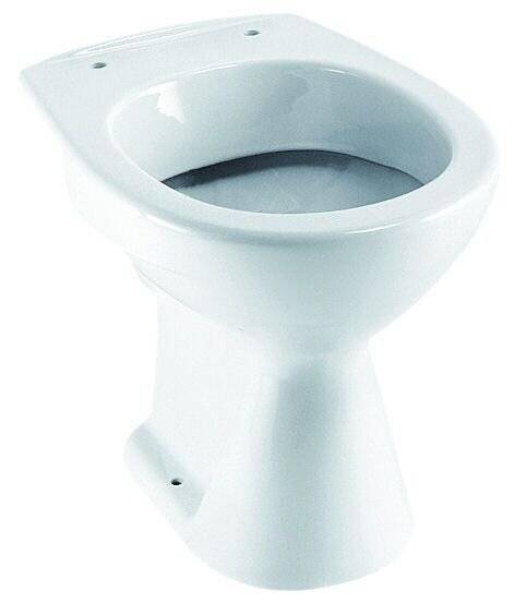 concept 100 Stand-WC Flachspüler Weiß-0