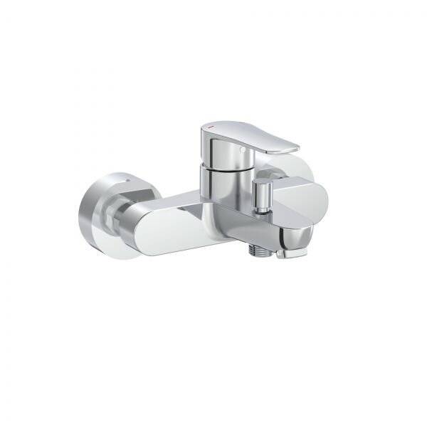 VITRA BAD VitrA E50 III Einhebel-Wannenf AP, ohne Brausegarnitur, verchromt-0
