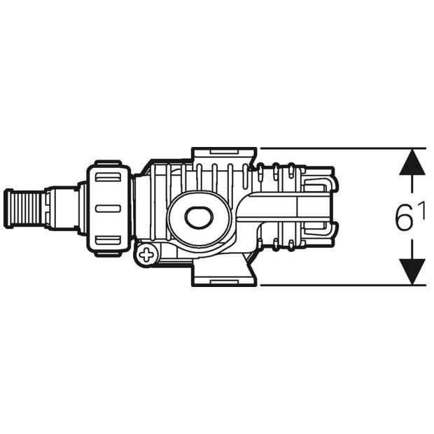 GEBERIT Typ 380 Füllventil, WA seitlich 3/8", Nippel aus Messing,-3