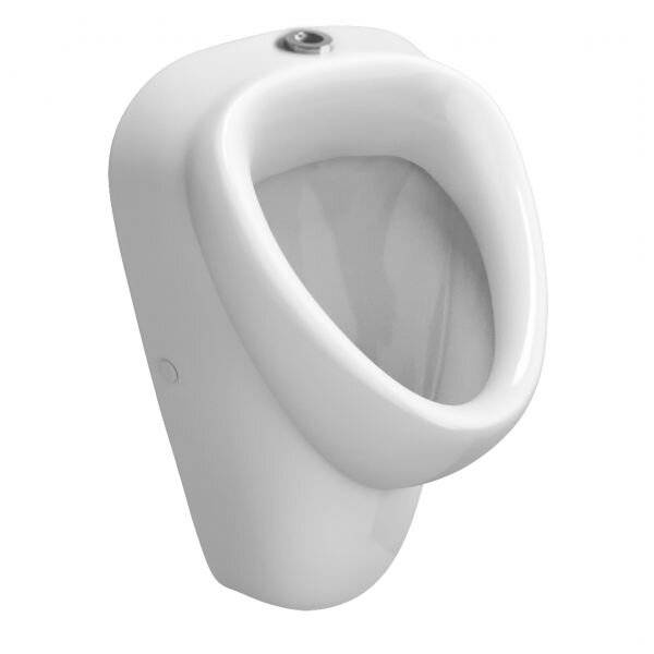 VITRA BAD Urinal Normus 370 x 355 x 5 Zulauf oben Universal-Ablauf Weiß HGL