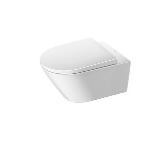DURAVIT Wand-WC 540mm D-Neo, weiß, Tiefs rimless, Durafix inkl., HYG-5