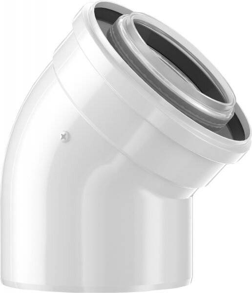Bosch Luft-/Abgasbogen 45 Grad FC-CE60-45, D 60/100mm-2
