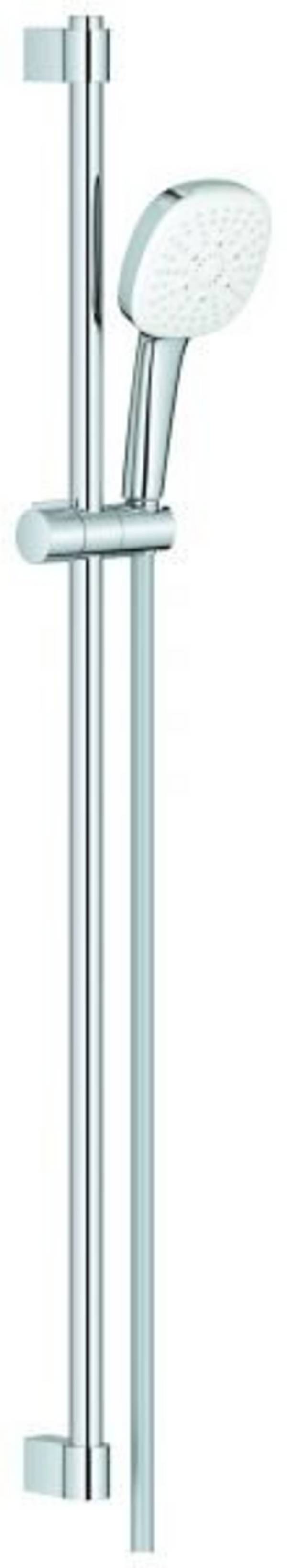 GROHE Brausestangenset Tempesta Cube 110 27789_3 900mm 3 Strahl 13,5l/min chrom