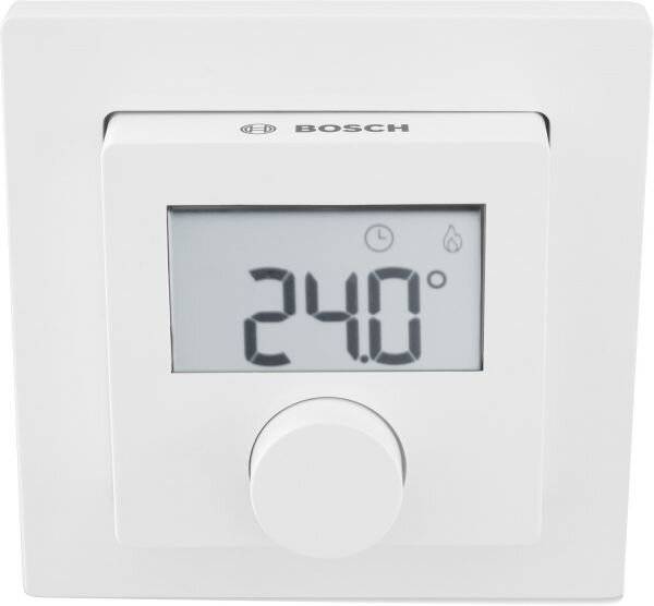Bosch Fernbedienung, Raumregler CR 11, 81x81x25mm, für 1 Heizkreis-1