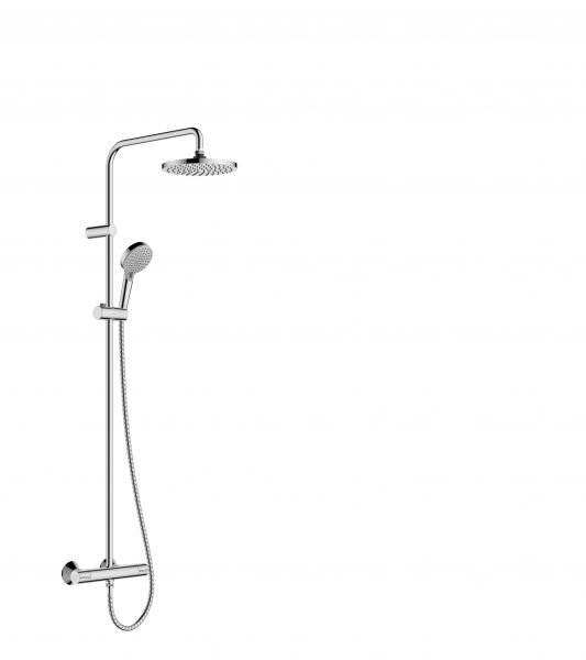 HG Showerpipe VERNIS Blend 200 1jet mit Brausethermostat chrom-3