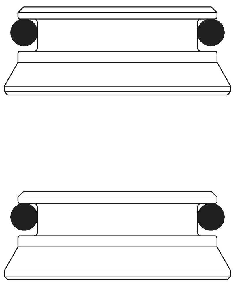 OVENTROP Einlegestück für Multiflex F als Set = 2 Stück, mit Konus-1