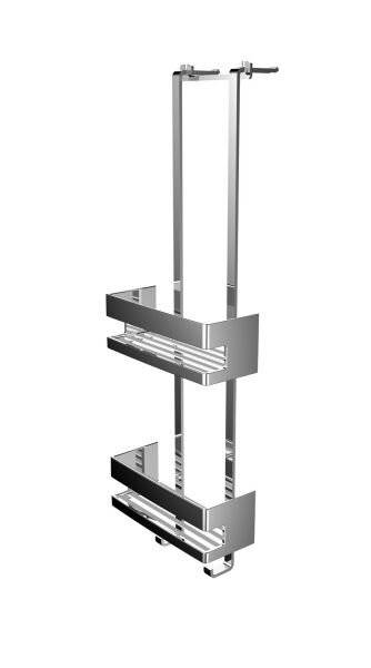 Emco EC Türetagere system2 00125 m. 2 Körben chr-3