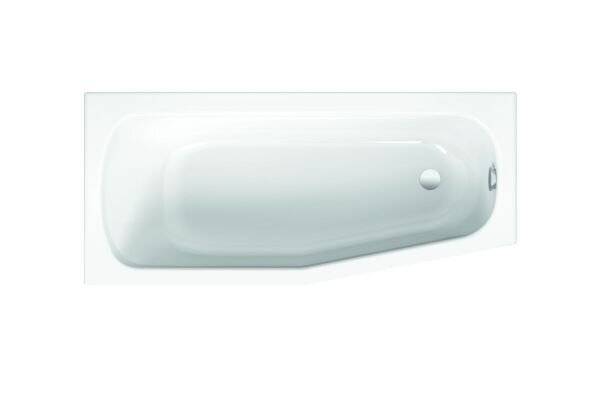 Bette Bambino Badewanne Weiß 1570x700x420/30mm rechts 1-Sitzer Sonderform Unterbau GT-Stahl