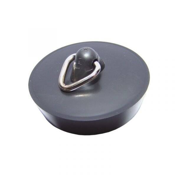 KOERO Ventilstopfen 45,5 mm Schwarz Kst., m. Dreikantbügel