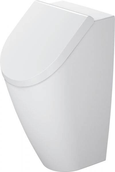 Duravit Urinal ME by Starck RIMLESS 0,5 l Zul v hint o Fliege f Deckel weiß-2
