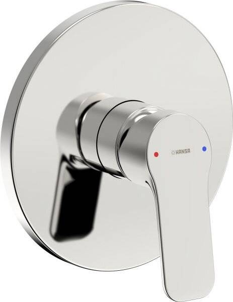 HANSA Einhebelmischer FM-Set f. Brauseba 8056 Ros. rund chrom-0