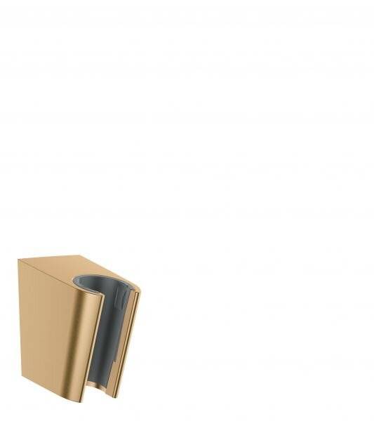Hansgrohe Brausehalter Porter S für Handbrausen, Brushed Bronze-3