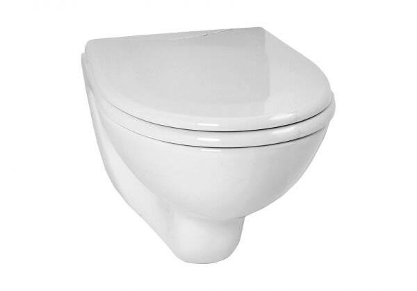 concept 100 Wand-WC Tiefspüler Compact 48 cm Weiß-0
