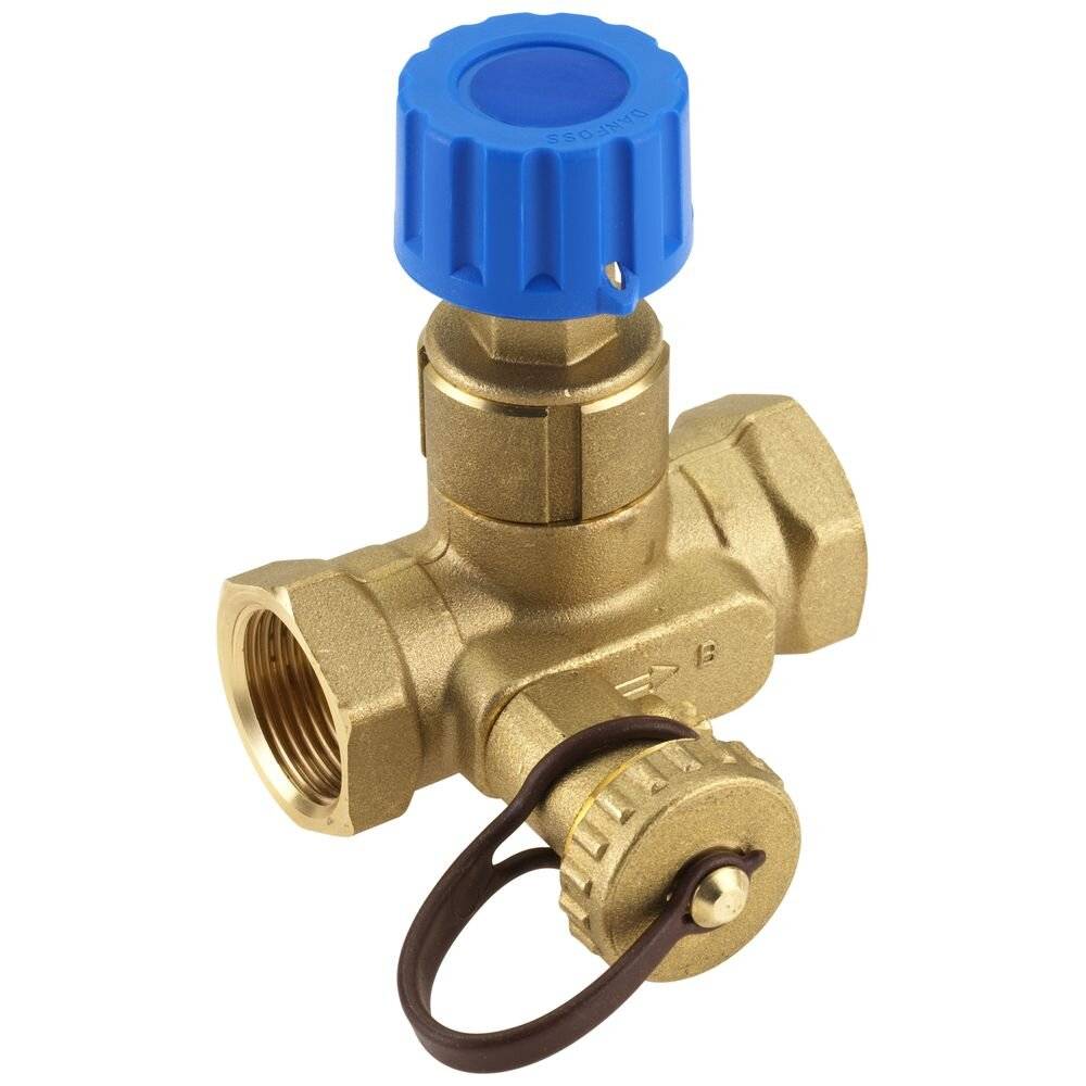DANFOSS Strangabsperrventil USV-M USV-M 15, Rp 1/2, aufrüstbar-0