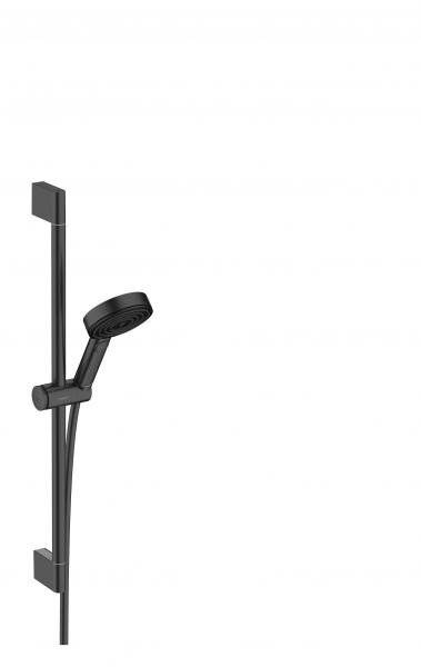 Hansgrohe Pulsify Select S Brauseset 105mm, 6,9l/min, 3jet Relaxation EcoSmart, Brausestange 65cm, Mattschwarz-2