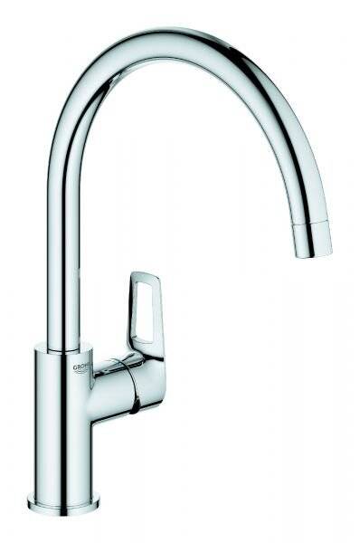 GROHE Einhand-Spültischarmatur BAULOOP 1/2Zoll, hoher Auslauf chrom-5