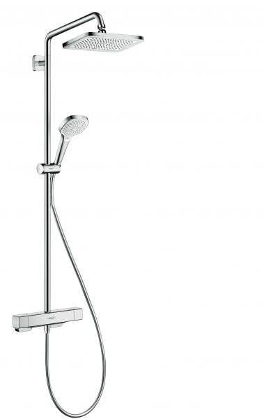 Hansgrohe Croma E Showerpipe 280mm 1jet 8,5l/min EcoSmart mit Thermostat, Chrom-4