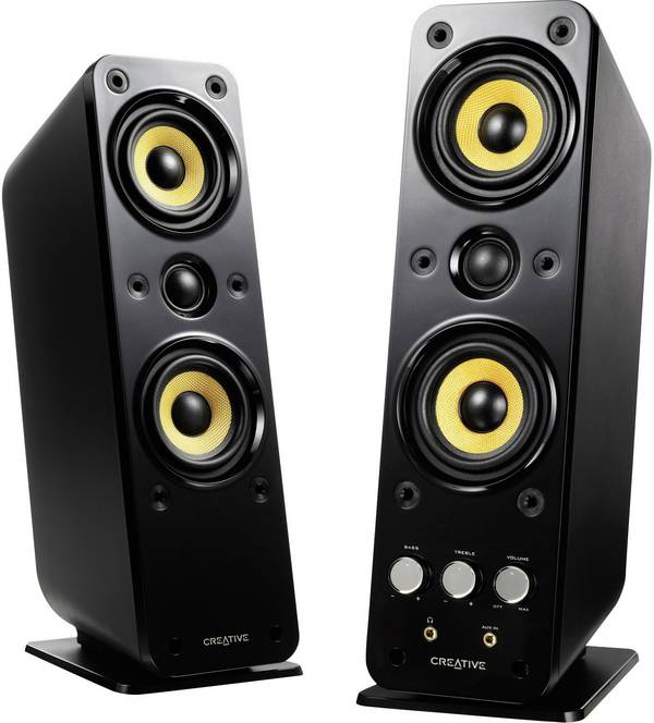 Creative GIGAWORKS T40 II 2.0 PC-Lautsprecher Kabelgebunden 32 W Schwarz