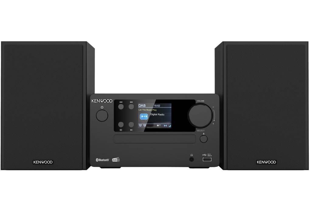Kenwood Electronics Kenwood M-725DAB-B - Microsystem - 2 x 25 Watt-4