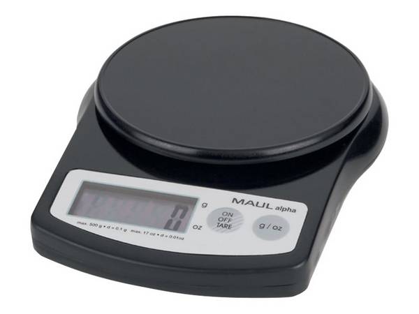 MAUL alpha - Briefwaage - Kapazität: 500 g