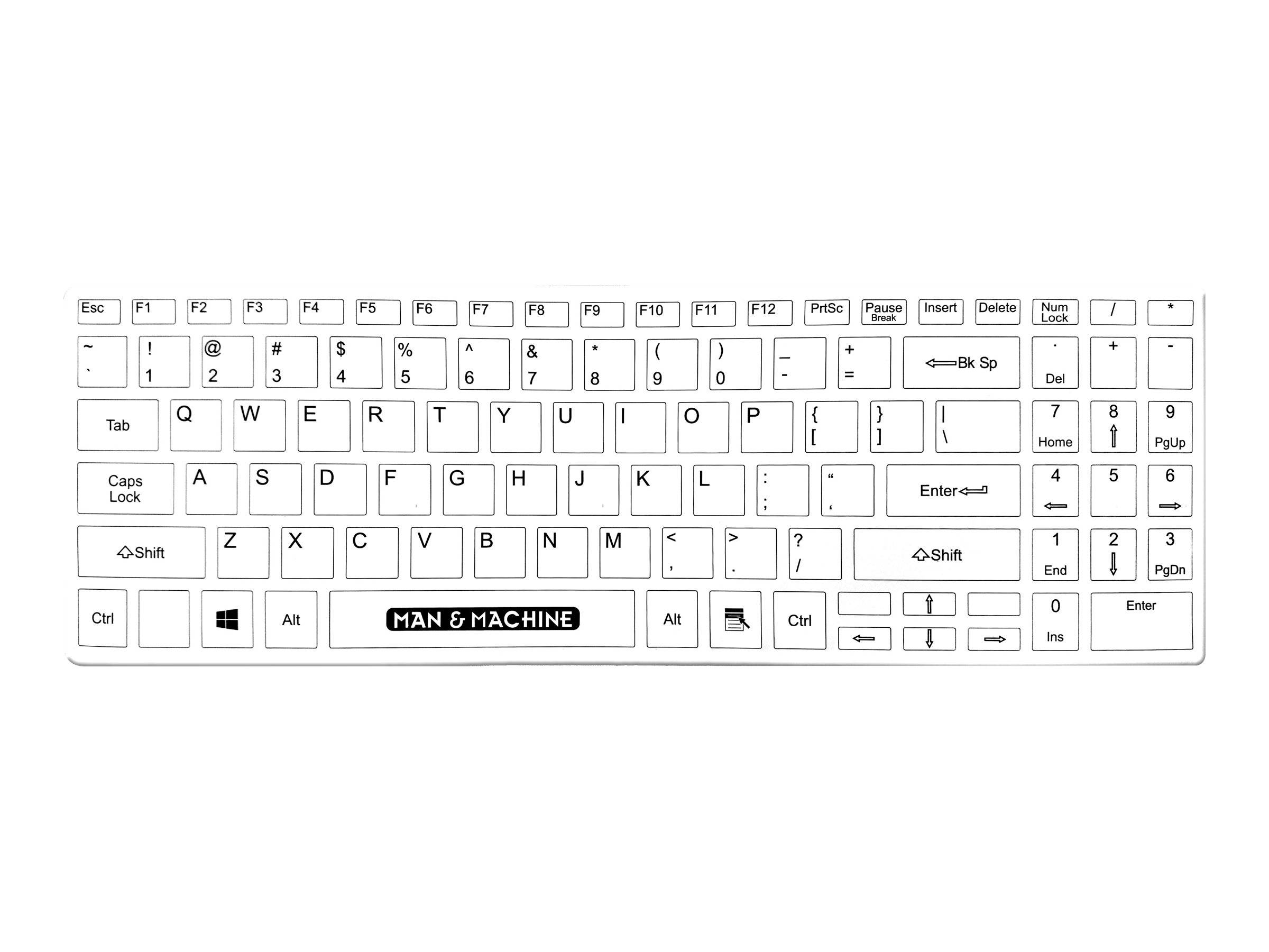Man-Machine Man & Machine Its Cool Flat - Tastatur - kabellos-0