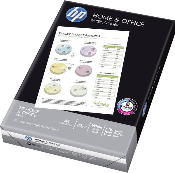 HP Home & Office CHP150   Universal Druckerpapier DIN A4 80 g/m² 500 Blatt Weiß
