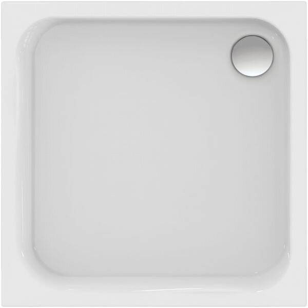concept 100 Acryl-Brausewanne Weiss 100x Quadrat-0