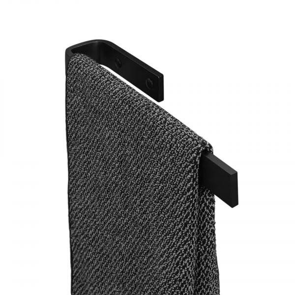 SANIPA Handtuchhalter (HH800) 30x68x325 Schwarz-Matt