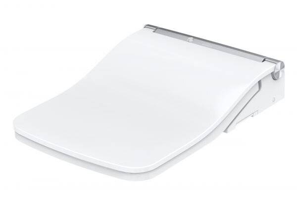 concept 300 Dusch WC Aufsatz Eckig Weiss-0