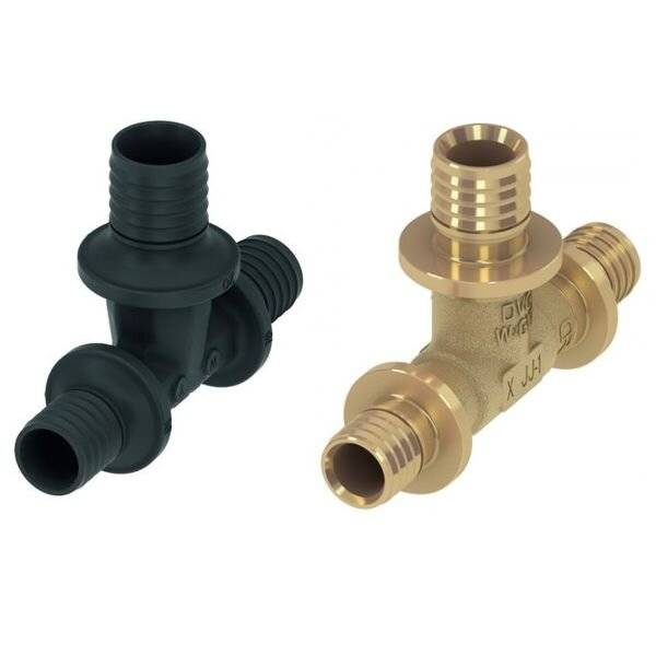 TECEflex T-Stück reduziert Dim. 20 x 16 x 16, PPSU-1
