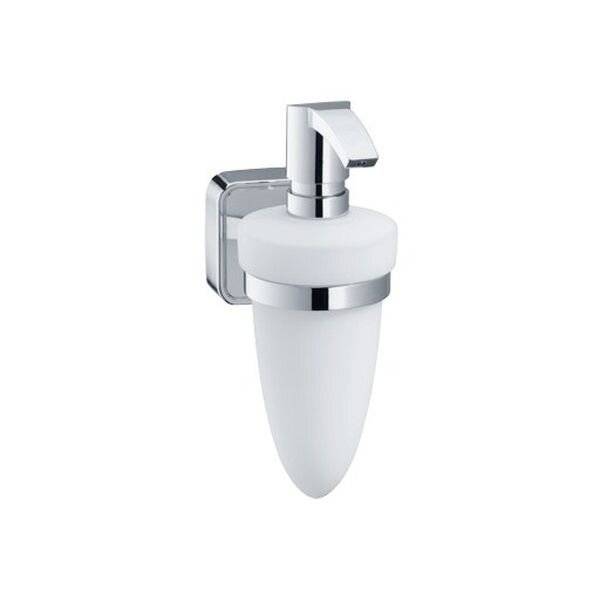 KEUCO Keuco Lotionspender Smart 02352, kpl., Opak-Kunstst. matt,Halter/Pumpe verchr.
