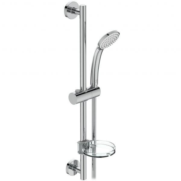 IDEAL STANDARD Brausekombination Idealra 1-Funktionshandbrause d:80mm Chrom-0
