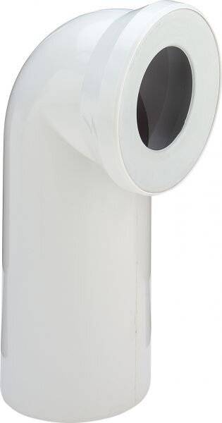 Viega WC-Anschlussbogen 3811 90Grad, DN 100, Kunststoff weiß-3