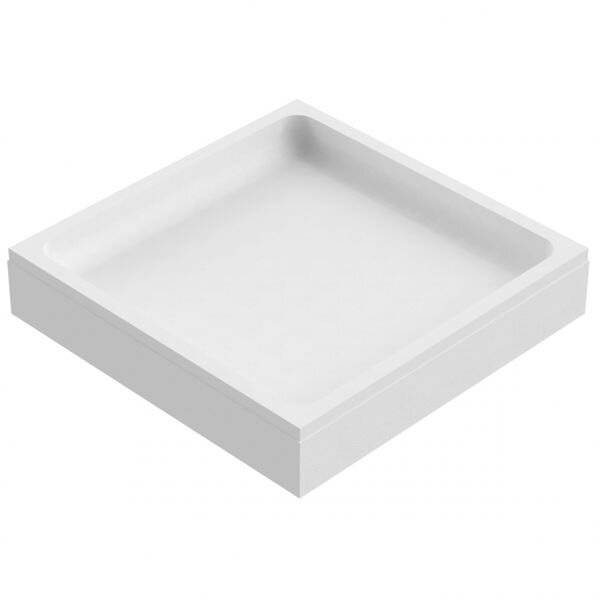 concept 100 Brausewannenträger Stahl sup 800x800x25-0