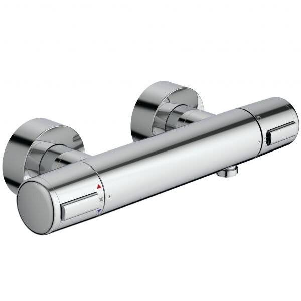 concept 200 Brause-Thermostat AP chrom-0