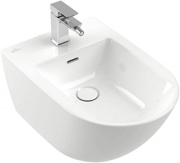 Villeroy & Boch Bidet Subway 3.0 560x375x270mm Oval wandhängend Weiß Alpin-3