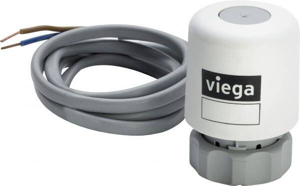 Viega Stellantrieb 1249 stromlos geschlossen, 230V, Reinweiß RAL 9010-3