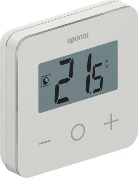 UPONOR Base Thermostat T-27, 230V, RAL9016, mit Display, 1 Stk.